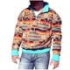 thumbnail image 1 of Sudaderas con bolsillos ligeros con estampado geométrico gráfico para hombre a la moda Pompotops  oipoqjl19066, 1 of 6