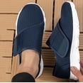 thumbnail image 4 of RotHome Women’s Diabetic Shoes Extra Wide Lymphedema Sneakers Orthopedic Walking Shoes with Ankle Support Non Slip Sole for Neuropathy Edema Seniors Balance Issues, 4 of 8