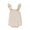 Beige, variant on Bagilaanoe Newborn Baby Girl Rompers Floral Embroidery Sleeveless Bodysuits 3M 6M 12M 18M 24M Infant Casual One Piece Short Jumpsuit