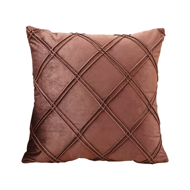 Housses de Coussin Format Standard Rétro Style Ferme Extérieur à Carreaux Décoratives Taie d'Oreiller Housse de Coussin Taie d'Oreiller pour Sofa 18 X 18 Pouces