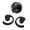 Black, variant on Riousery AI Language Translation Earbuds Noise Cancelling 52 Languages Real Time Translation Bluetooth 5.4 Translator Device Black 3.54 inches / 9 cm