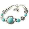 thumbnail image 2 of Verano pulsera de diseño clásico de cuentas de turquesa pulseras de las mujeres, 2 of 5