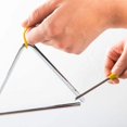 thumbnail image 4 of Musical triangle steel school children percussion instrument with whisk, 4 of 4