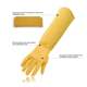 thumbnail image 3 of Guantes largos de jardinería para mujer, protectores de codo de brazos, guantes de jardín de poda a prueba de espinas con protección de antebrazo extralarga Guantes de trabajo de jardín Xemadio HZ-018-5, 3 of 4