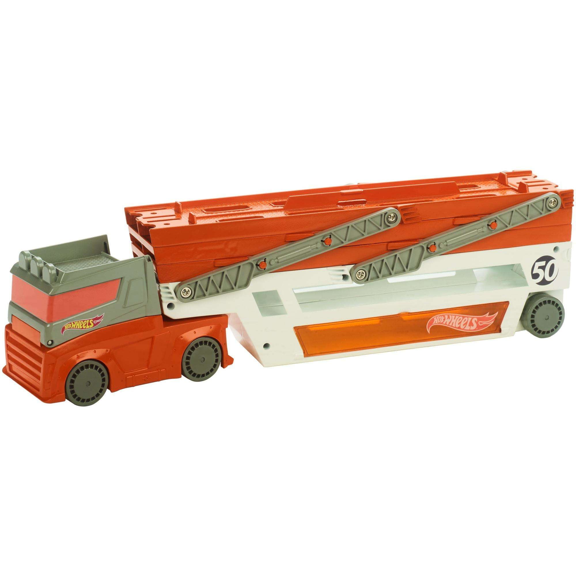 hot wheels mega turbo hauler