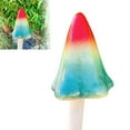 thumbnail image 5 of ZenCart Planter Insert Ceramic Mushroom Colorful Glazed Mushroom Decoration Hand-Painted Toadstools Sculptures for Outdoor Fairy Garden Decor, 5 of 8