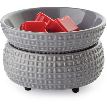 Slate 2-In-1 Candle and Fragrance Warmer For Candles And Wax Melts from Candle Warmers