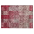 thumbnail image 2 of Addison Rugs Chantille Indoor/Outdoor Transitional Stripes Garnet Washable Rectangle Rug, 1'8" x 2'6", 2 of 6