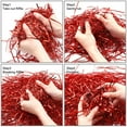 thumbnail image 4 of 100g Shredded Tissue Paper Iridescent Shredded Paper for Hamper Filling DIY Gift Wrapping and Basket Filling, 4 of 5