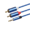 thumbnail image 3 of 1 cable de audio para transmisión de sonido azul., 3 of 3