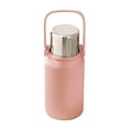 thumbnail image 5 of Tuvgenk Bouteille d'Eau Isolée 34 Oz avec Poignée Sport Bouteille d'Eau en Acier Inoxydable Flasque Rose Étanche Réutilisable pour Gym Randonnée Plein Air, 5 of 5