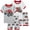 3# Red, variant on FEDPOP Toddler Boys Pajamas Set Fire Engine Kids Summer Sleepwear Short Pjs Clothes 2T
