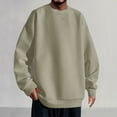 thumbnail image 2 of Crewneck Sweatshirts Mens Fall Sweatshirt Lightweight Sweatshirt Men Pullover Clearance Items Under 5 Dollars, 2 of 8