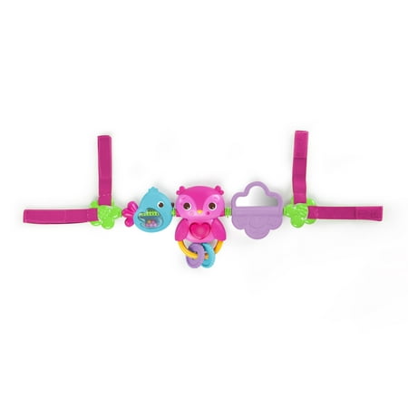 Bright Starts Busy Birdies Carrier Toy Bar Take-Along