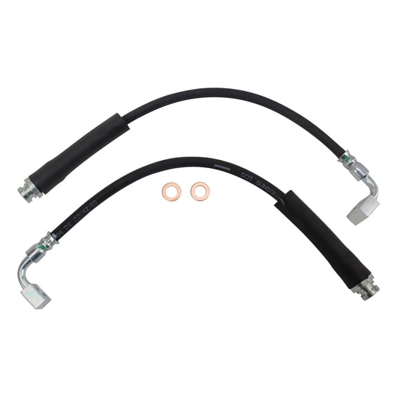 TRQ Brake Hose Set Fits 2004-2012 Chevrolet Colorado GMC Canyon 2007-2008 Isuzu i-290 i-370
