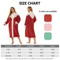 thumbnail image 6 of Robes for Women, PUTUO Womens Zipper Robe, Fuzzy Warm Soft Fluffy Zipper Housecoat, Zip Up Front Plus Size Bathrobe with Pockets, Winter Warm Sleepwear Gift for Women, 6 of 8