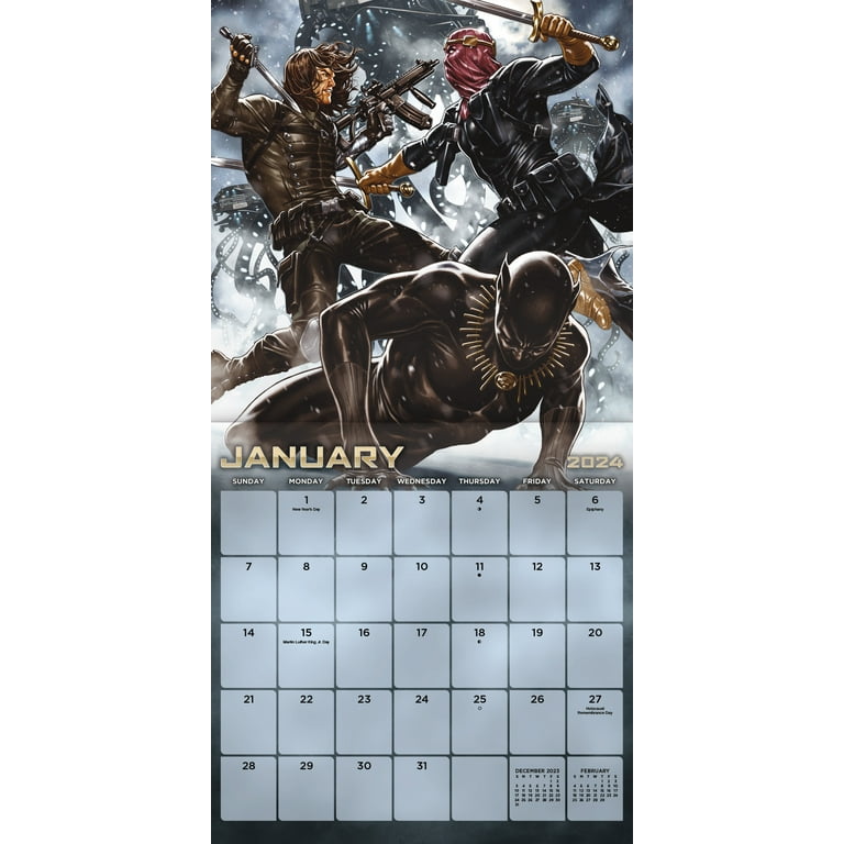 Achetez Calendrier Marvel Superheroes 519717