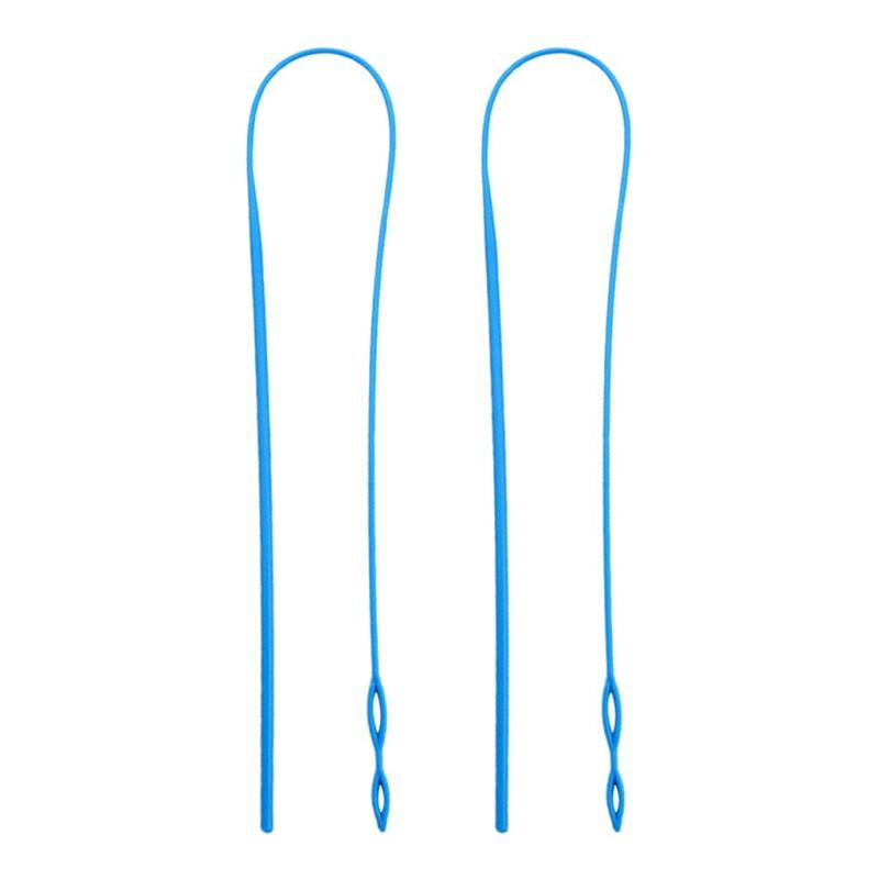 6pcs Drawstring Threaders Elastic Rope Band Drawstring Cord Threader Guide Kit 