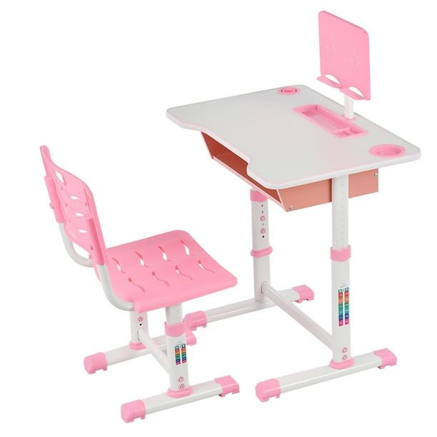 Kids Desk and Chair Set School Desk and Chair Set Height Adjustable