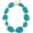 Blue, variant on Vintage Resin Rhinestone Necklace Irregularly Shaped Elegant Crystal Collar for Women[t3461]