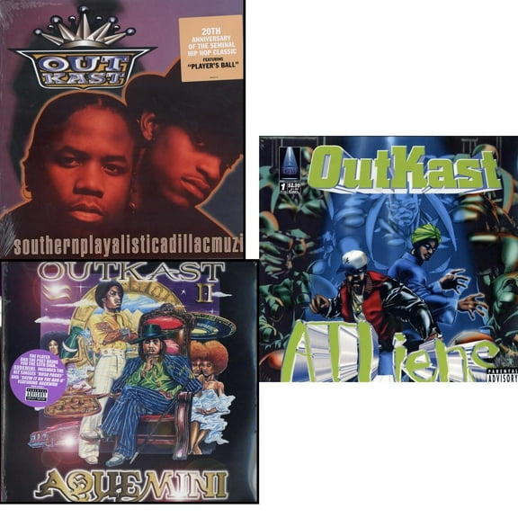 Southernplayalisticadillacmuzik & Aquemini & Atliens [LP Vinyl Bundle]