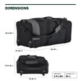 thumbnail image 3 of Bolsa de viaje Travelers Club plegable y ampliable de 32 pulgadas, 3 of 8