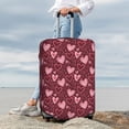 thumbnail image 7 of Honeii colorful Heart Elastic Luggage Cover, featuring double-sided printing, is the ideal companion for travel, business trips, and daily use(not included suitcase )-X-Large, 7 of 7