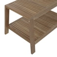thumbnail image 5 of Christopher Knight Home Outdoor Acacia Wood Loveseat and Coffee Table Set with Cushions, Gray+Beige, 5 of 13