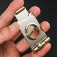 thumbnail image 3 of Tijeras para cigarros multiusos 2 en 1, taladro para cigarros, cortador de cigarros de acero inoxidable, cortador de cigarros individual, 3 of 5