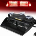 thumbnail image 1 of 16 LED Red Hazard Warning Light, Law Enforcement Warning Light, Flashing Strobe Emergency Light with Suction Cup, 12V, for Ceiling, Dashboard or Windshield Mounting., 1 of 5