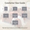 thumbnail image 4 of DHOLE Queen Comforter Set 7 Pieces – Seersucker Textured Waffle Weave Bed in a Bag, All-Season Lightweight Microfiber Bedding Sets with Sheets & Pillow Shams, Farmhouse Vintage Decor – Orange, 4 of 12