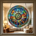 thumbnail image 3 of Acrylic Puzzle Pendant Sunshade Window Hanging Plates, 3 of 5