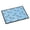 Watercolor Cinderella Shoe In Blue, variant on Watercolor Cinderella Shoe in Blue Doormat 24x36