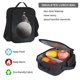 thumbnail image 5 of Balery Astronaut Sitting On Mercury Planet Mochila Escolar 3 en 1 para Niños - Mochila Resistente con Lonchera Térmica y Estuche - Mochila Escolar para Niños y Niñas, 5 of 7