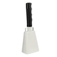 thumbnail image 1 of Orff Musical Instrument Cowbell With Handle Metal Handbell Hand Drum Accompaniment Instrument For Live Rhythm Events, 1 of 5