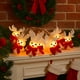thumbnail image 5 of Guirnalda de luces navideñas con forma de muñeco de nieve | Luces LED colgantes de tela de 64 pulgadas, impermeables, para decoración de interiores y exteriores | Decoración festiva para árbol,, 5 of 6