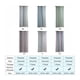 thumbnail image 5 of Cortinas de estrellas, cortinas opacas de estrellas para niños, niñas, dormitorio, sala de estar, co Tomshoo Gris 53 "W x 108 "L, 5 of 7