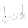 Organize It All 12 Hook Over the Door Hook in Chrome