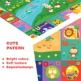 thumbnail image 4 of beetoy Baby Play Mats for Floor Crawling Mat Baby Play Rug Foldable Non-Slip Thick Plush Surface Animal Alphabet Play Mat for Baby (59 * 44 Inch, 6mm), 4 of 8