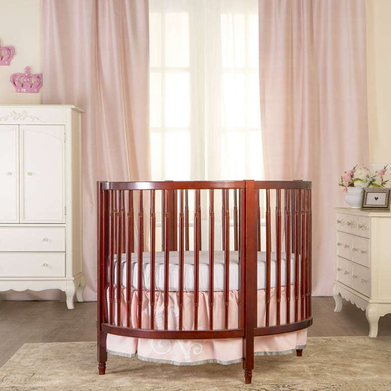 Dream On Me Sophia Posh Circular Crib Espresso Walmart