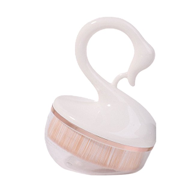 Fiudx Ofertas Relámpago El Nuevo Cepillo De Cisne Pequeño, Multifunción, Único, Para Hacer Polvo, Sin Rastro, Cepillo De Maquillaje