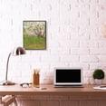 thumbnail image 5 of Stupell Industries Orchard Field Green Brown Van Gogh Classical Painting Black Framed Art Print Wall Art, 16x20, by Vincent Van Gogh, 5 of 7