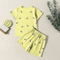 thumbnail image 5 of Gunia Birthday Girl Outfit,Baby Kids Boys Graphic Short Sleeve T Shirt Top Shorts Pants Set Outfit Trendy Girls Clothes Set,3-4 Years, 5 of 5