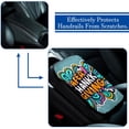 thumbnail image 5 of Thanksgiving Furry Printed Car Armrest Cover 12.5x8.2 Inch Soft Comfortable Car Armrest Mat, 5 of 6