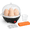 Black-A, variant on 2-Tier Rapid Electric Egg Cooker Rapid Egg Steamer 14 Egg Capacity Hard Boiled Egg Maker for Breakfast,White