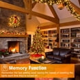 thumbnail image 3 of Luces navideñas Nielfoi 600 LED 200 m, 8 modos, resistentes al agua, 3 of 9