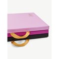 thumbnail image 1 of Justice 6' Three Folding Gymnastics Mat with Carry Handles, Multi Color, Pink, 1 of 4