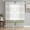 Green, variant on Brown Stripe Sheer Curtains 45 Inches Length 2 Panels Set, Window Sheer Curtains for Living Room/Bedroom, Modern Rustic Horizontal Brown Striped Light Filtering Rod Pocket Curtain 52''x45''x2
