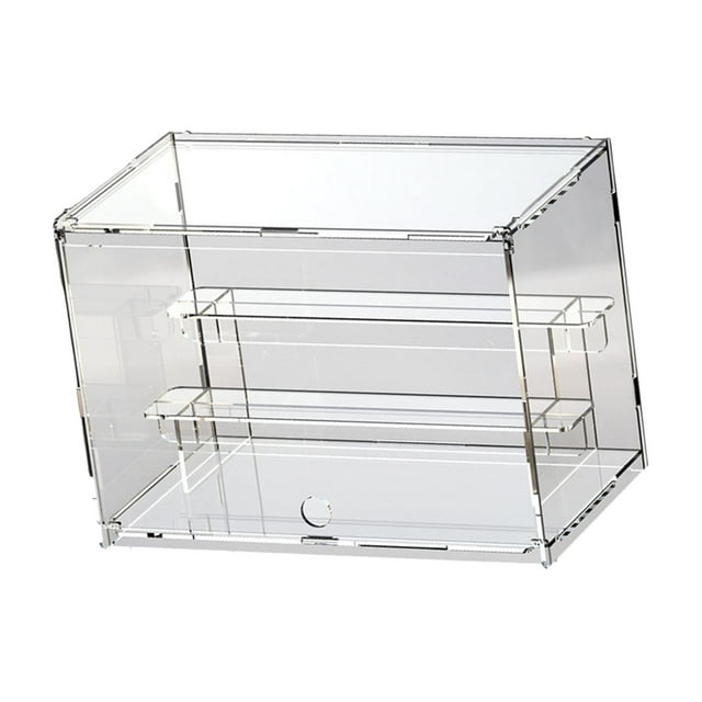 Langgg Dustproof Showing Cabinet Display Clear Box Featuring Large Capacity For Toy Model Figurines And Action Figures Compact