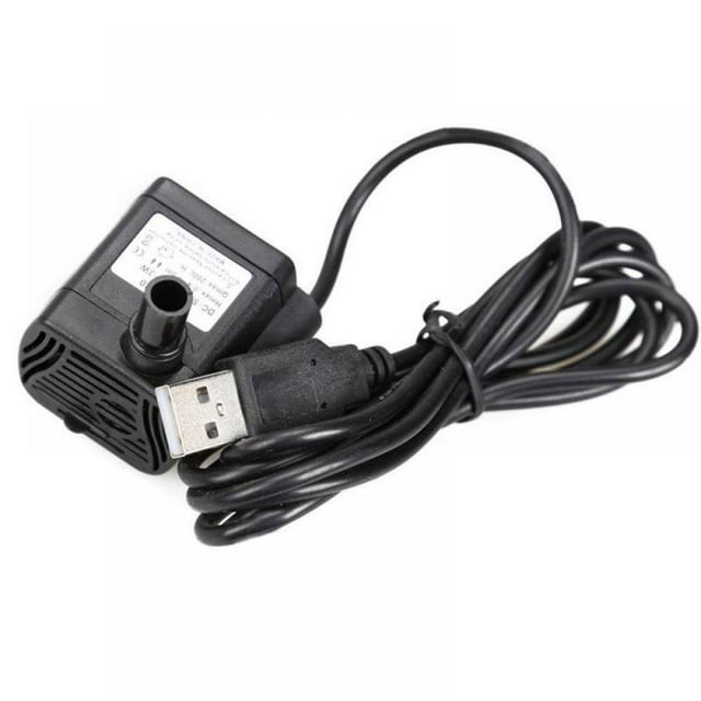 USB Mini Submersible Water Pump for Aquarium Fish Fountain Small Fish Tank Pet Water Dispenser